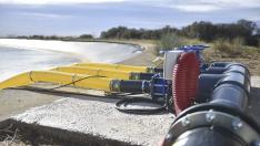 ampliación de la potabilizadora de la toma de agua alternativa en Huesca