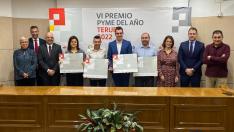 Foto Familia Premio Pyme Teruel 2022
