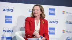 La vicepresidenta primera y ministra de Asuntos Económicos y Transformación Digital, Nadia Calviño.