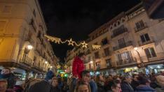 Encendido de las luces de Navidad en Teruel. foto Antonio Garcia/Bykofoto. 01/12/22[[[FOTOGRAFOS]]]