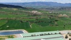 La granja Laguarres-Agropecuaria del Isábena, ubicada en la localidad oscense de Laguarres.