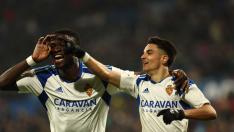 Foto del partido Real Zaragoza-Ibiza, jornada 18 de Segunda División, en La Romareda