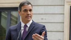 El presidente del Gobierno, Pedro Sánchez