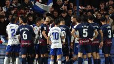 Imágenes del derbi aragonés: Real Zaragoza-SD Huesca.