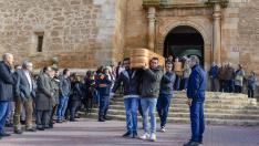 Entierro de las dos niñas asesinadas en Quintanar del Rey