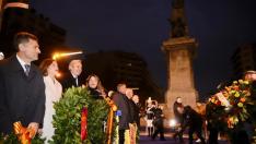 Acto del homenaje al Justicia de Aragón.