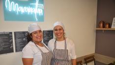 Marcela Sánchez y Guiomar Milena, en Grace de Zaragoza.