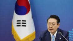 Imagen de archivo del presidente de Corea del Sur, Yoon Suk Yeol, en Seúl