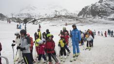 La estación de esquí de Formigal-Panticosa abrió este lunes 25 kilómetros para sus clientes.