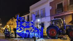 Uno de los tractores que participaba en el cortejo de los Reyes Magos había arrollado a varias personas
