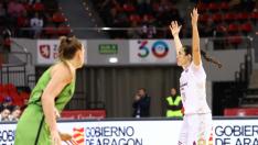 Foto del partido Casademont Zaragoza-Nesibe Aydin, de la Eurocup femenina