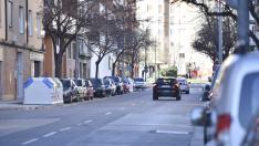La avenida de Monegros es una de las calles donde el Ayuntamiento de Huesca quiere llevar la zona azul.