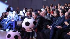 Gala de la Real Federación Aragonesa de Fútbol, en el Palacio de Congresos de Zaragoza