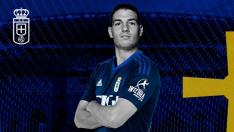 Imagen de Manu Vallejo publicada por el Real Oviedo en sus redes sociales.