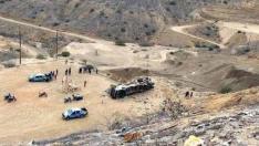 Imagen del accidente compartida en redes sociales