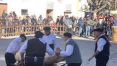 La fiesta reúne a miles de personas en Albelda.