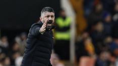 El Valencia y Gattuso acuerdan la rescisión del contrato