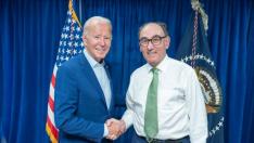 Sánchez Galán se ha reunido con Joe Biden