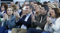 Feijóo suma a Aznar y Rajoy a su precampaña en un acto hoy en Valencia