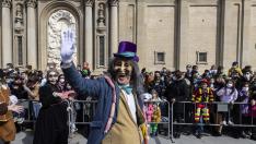 El Conde Salchichón en el carnaval infantil de Zaragoza 2022.