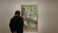 Foto de la exposición 'Lucian Freud. Nuevas Perspectivas', dedicada al pintor británico en el Museo Nacional Thyssen-Bornemisza