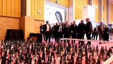 Los vinos catados durante el concurso VinEspaña.