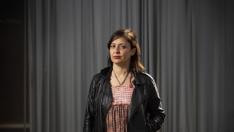 Clara Téllez posa en Madrid este domingo 19 de febrero.