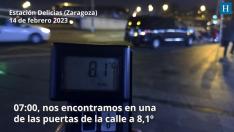 ¿Es la estación Delicias la más fría de España?
