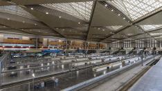 Una imagen de la estación de trenes de Delicias.