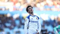 Partido entre el Real Zaragoza y el Burgos