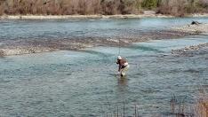El coto Canal de Berdún abre el 1 de marzo la temporada de pesca de trucha.