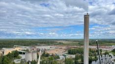 Vista panorámica de una de las empresas papeleras que participan en Coralis.