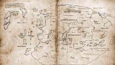 El falso mapa de Vinlandia, dibujado en un pergamino de la Seo.