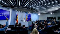 Rueda de prensa tras el Consejo de Ministros