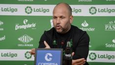 José Alberto López, entrenador del Racing de Santander.
