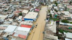 Inundaciones por el ciclón Yaku en Perú