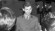 Así fue el paso de Felipe VI y Juan Carlos I por la Academia General Militar de Zaragoza durante su formación militar