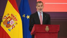 El Rey Felipe VI acredita a los nuevos Embajadores Honorarios de Marca España.