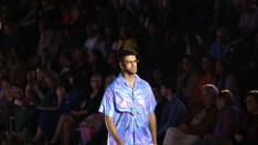 Foto del desfile y concurso de jóvenes diseñadores dentro de la Aragón Fashion Week, en el Palacio de Congresos de Zaragoza