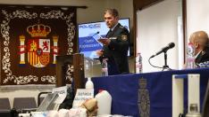 La Policía Nacional incauta el mayor alijo de cocaína en la historia de la Jefatura Superior de Aragón