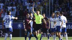 Partido entre SD Huesca y Real Zaragoza