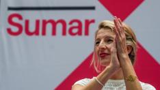 Díaz emplaza a Belarra a explicar si Podemos asistirá al acto de Sumar, cuyas listas las decidirá "la ciudadanía"