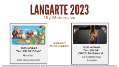Cartel del programa de Langarte 2023.