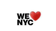 Logo 'we (love) NYC'