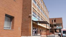 El hospital Obispo Polanco se ubica en el barrio del Ensanche de Teruel.