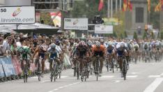 Así se vivió la última Vuelta a España en las calles de Zaragoza