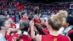 Copa de la Reina de baloncesto: partido de cuartos de final Casademont Zaragoza-Kutxabank Araski