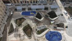 Fotos de la nueva plaza de Salamero de Zaragoza