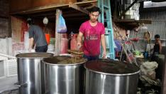 Musulmanes en Aceh consumen jalea de hierba para romper el ayuno del ramadán