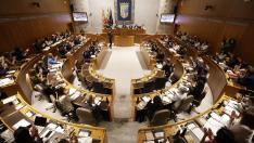 Último pleno de la legislatura en las Cortes de Aragón.
